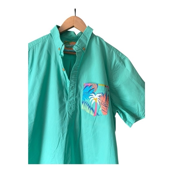 Chubbies The Nutter Button Down Short sleeve Cotton Palm Tree Size Large - Picture 2 of 10